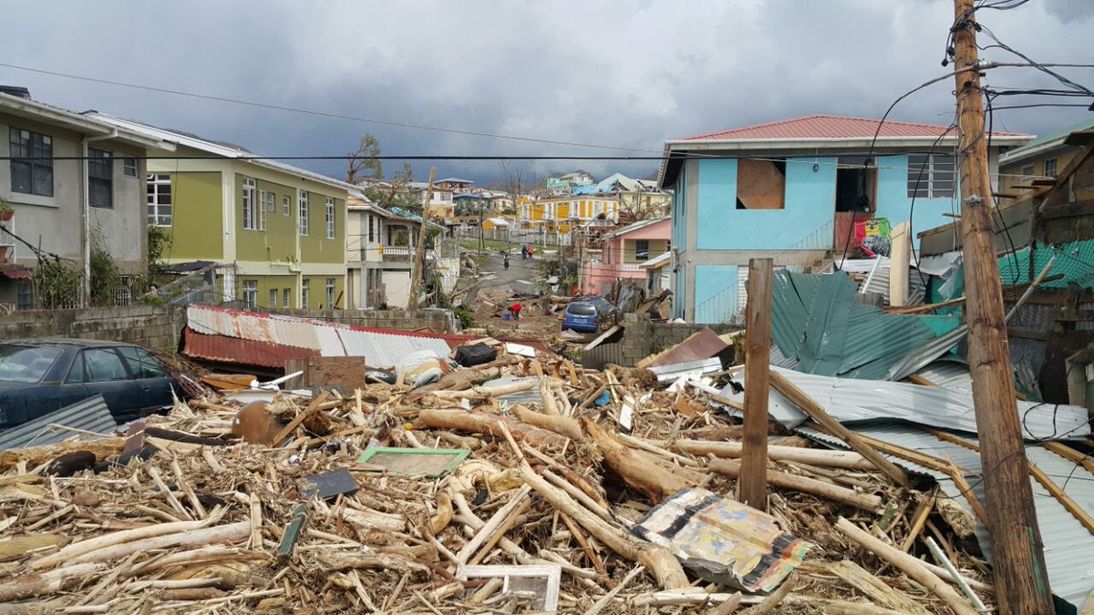 15 killed in Dominica by Hurricane Maria