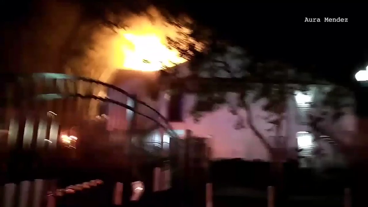 RedCross is helping 12 people displaced after a fire rips through an apartment building near I-Drive in Orange County.