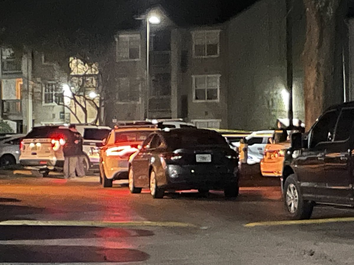 SHOOTING INVESTIGATION:  spoke to a witness who said it was her neighbor who got shot this morning in the parking lot of the Barber Park Apartments.   We are still waiting to get more info from OPD.