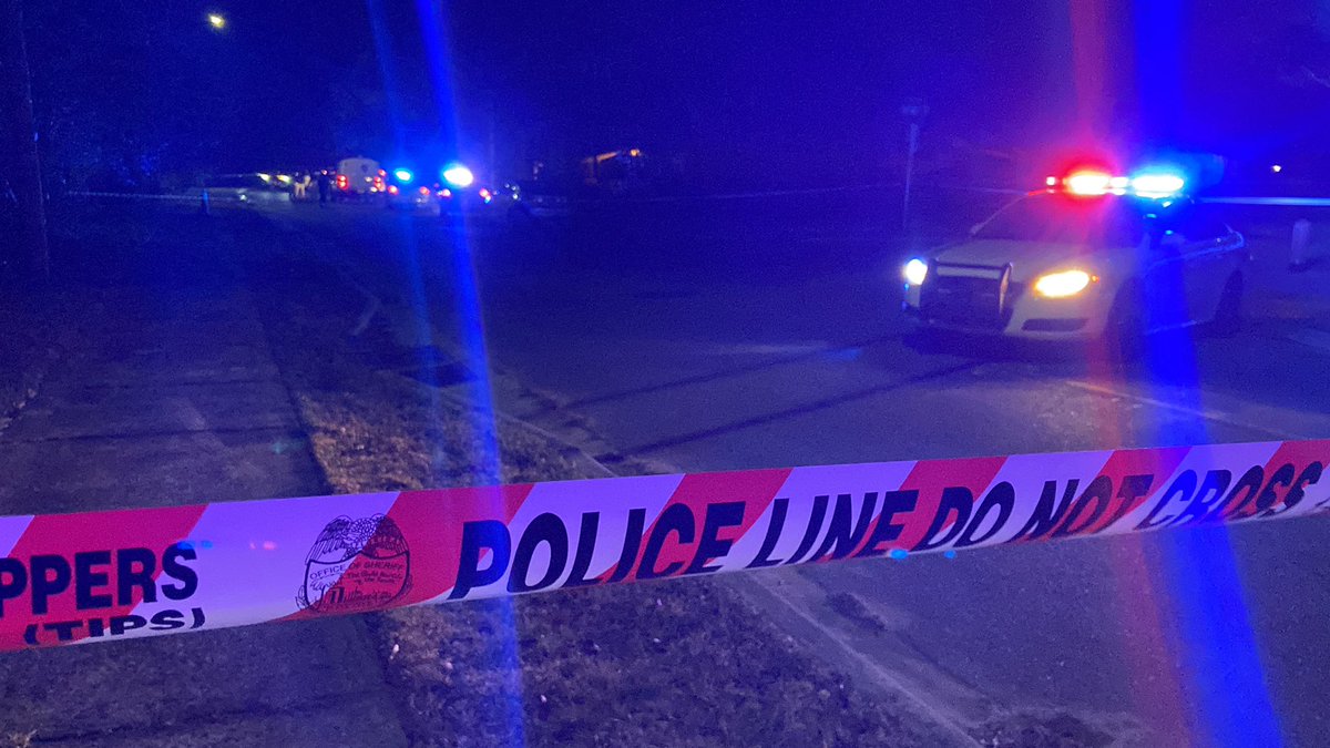 @JSOPIO on scene of an officer-involved shooting in the Moncrief area at Spring Grove Ave. and Maclean Road.  The officer was not hurt.  3 suspects are in custody according to two different sources