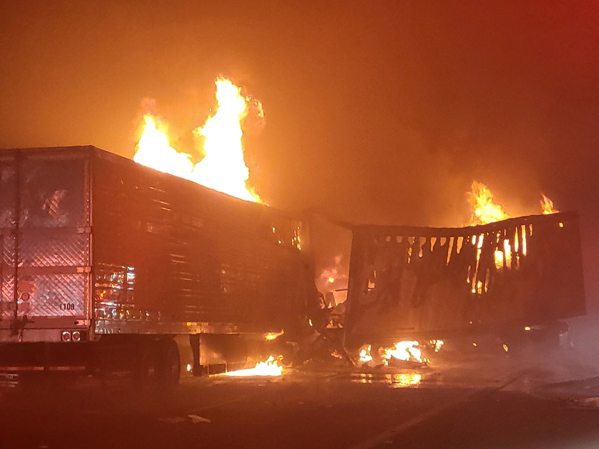 I-95 in Edgewater, (just south of New Smyrna Beach) is SHUT DOWN. at least 15 vehicles involved in multiple crashes on both sides of the interstate. Three people killed; one child flown to Arnold Palmer hospital.