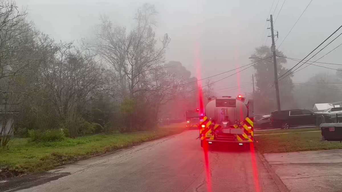 @THEJFRD firefighters are battling a house fire on Rodby Drive on the city's Westside. The fire is under control.