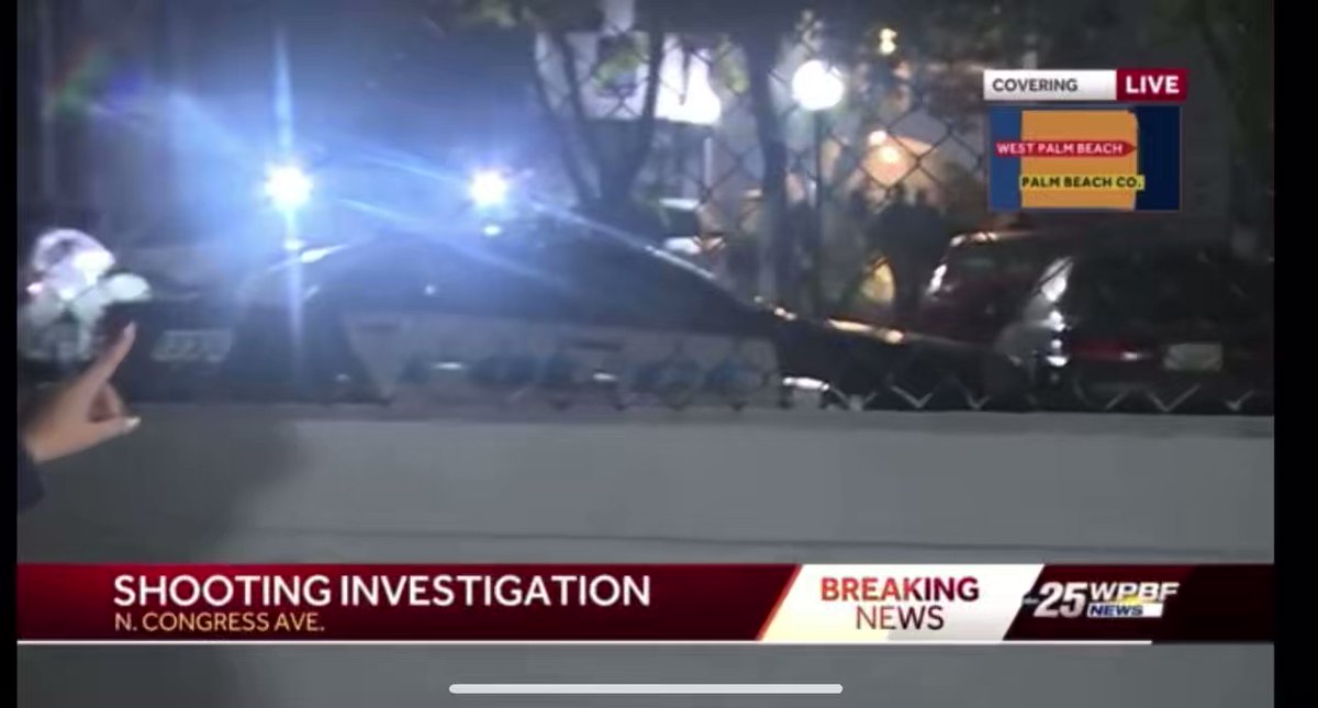 Shooting in West Palm Beach at an apartment complex.