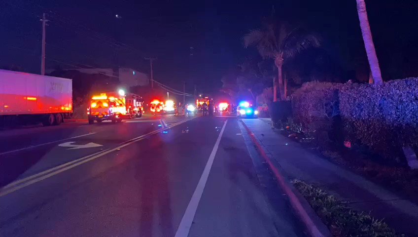 The Broward Sheriff's Office are investigating a violent crash that claimed the life of two people.On Thursday night,Pembroke Park Police & BSO responded along the 5100 block of SW 41st Street in Pembroke Park