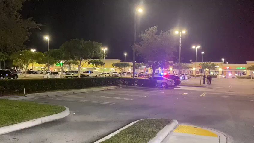 Miami-Dade Police are investigating an officer involved shooting that left a man dead outside a Publix Supermarket parking lot in Homestead. Cellphone Videos posted on social media shows a man armed with a gun in the parking lot.He can be heard saying that he wants to go home