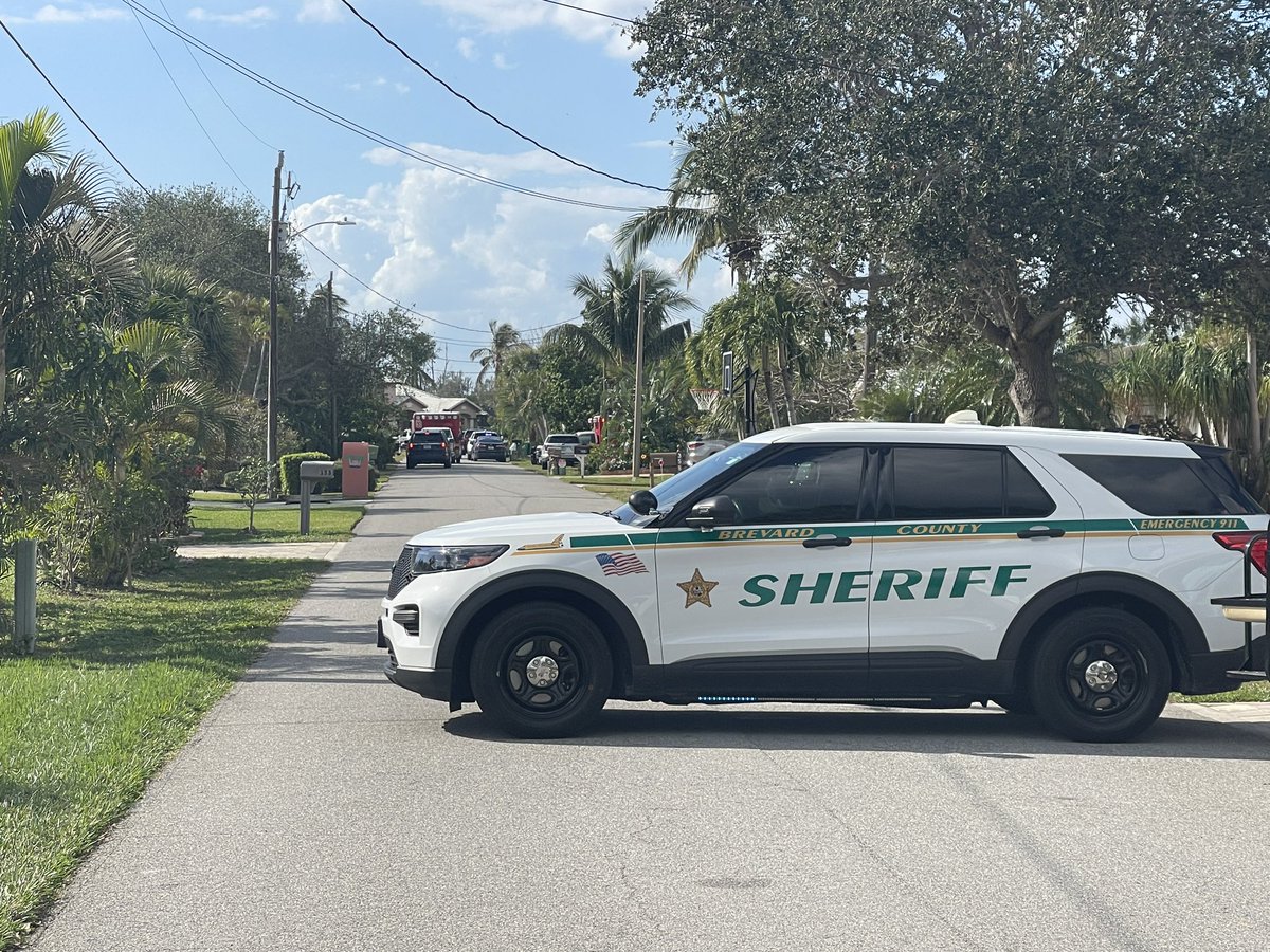 Brevard County Sheriff Wayne Ivey is giving an update to a situation in South Melbourne Beach area.   Sheriff says one man is dead, a woman injured after shooting at SWAT deputies attempting to serve make drug related warrant.