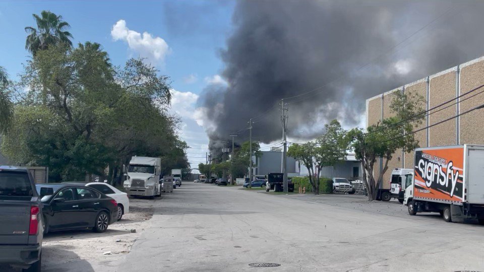 Another fire in Doral, FL