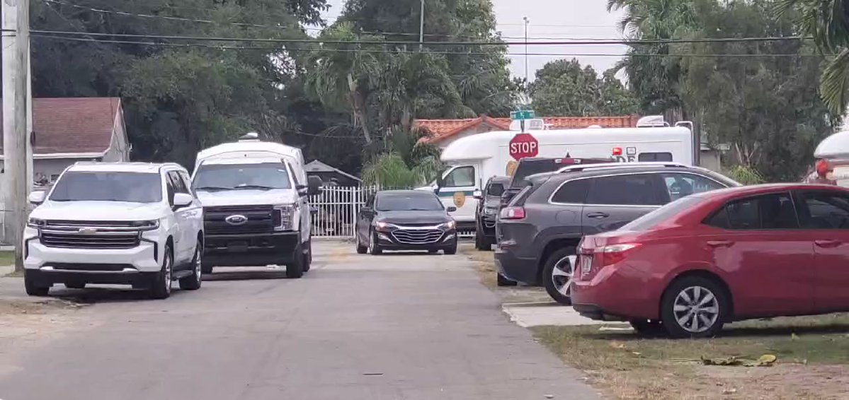 Miami-Dade Police took a man into custody after they say he began shooting at Officers who were serving a search warrant at a home at NW 82nd terrace and 4th Ave