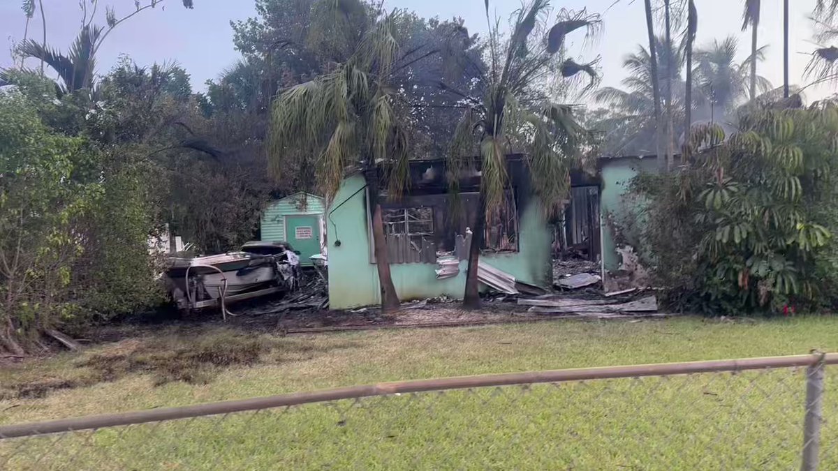 Police are investigating a shooting that now leaves a woman dead and this house destroyed by fire, after a man barricaded himself inside, before taking his own life Thursday night