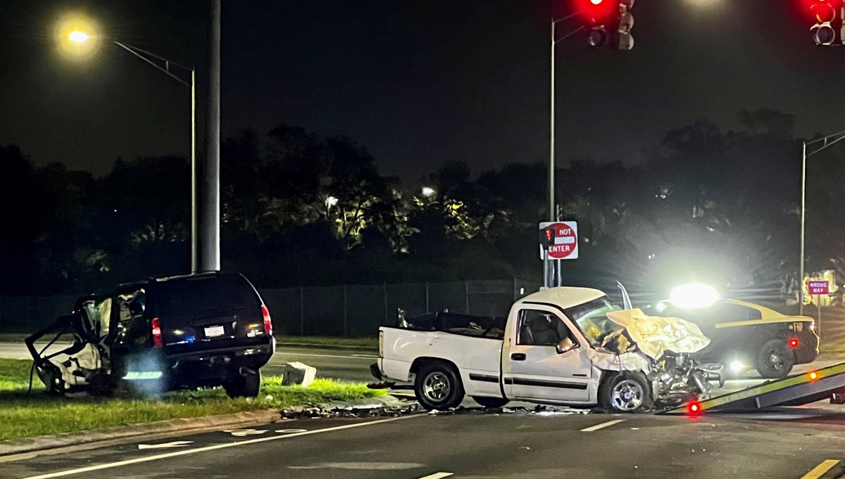 @FHPTampa is currently conducting two separate traffic accidents, both involving a fatality. The investigations are taking place at Nebraska Ave and Florida Ave as well as US 301 and  Courtney Palms Blvd.