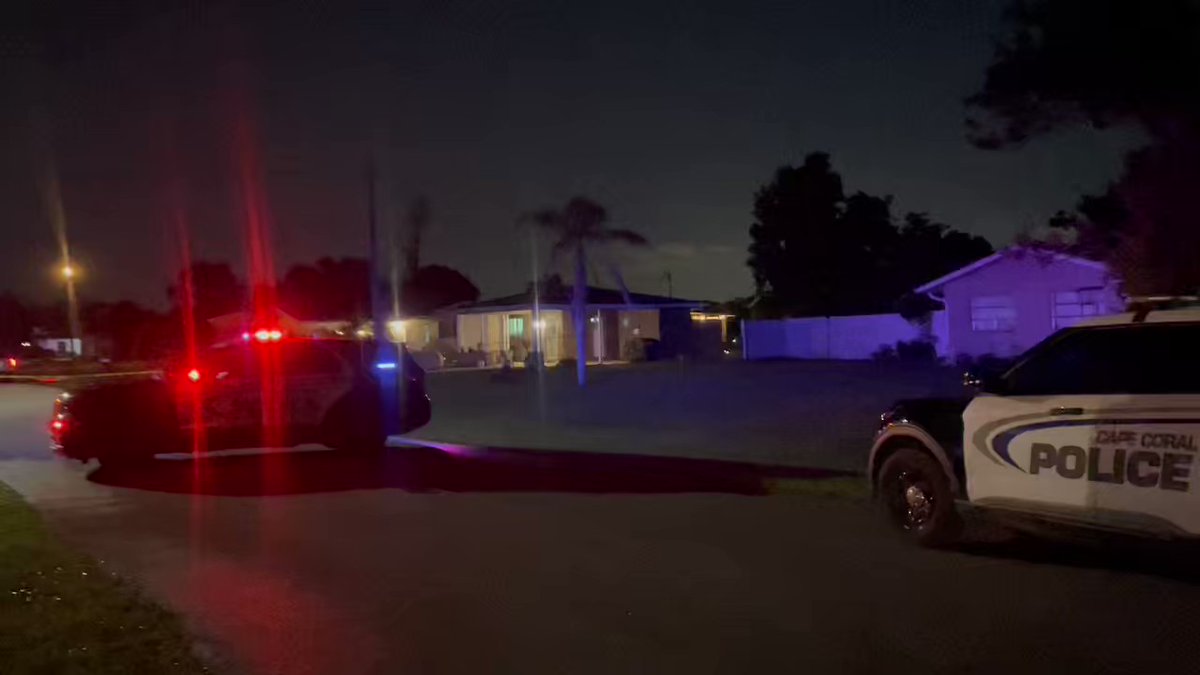A man is dead after a police shooting inside a home in Cape Coral. Police were called after the man destroyed his female roommate's property. He was drunk and  picked up a handgun brandishing at police. Police shot him several times and tried to save his life before he died