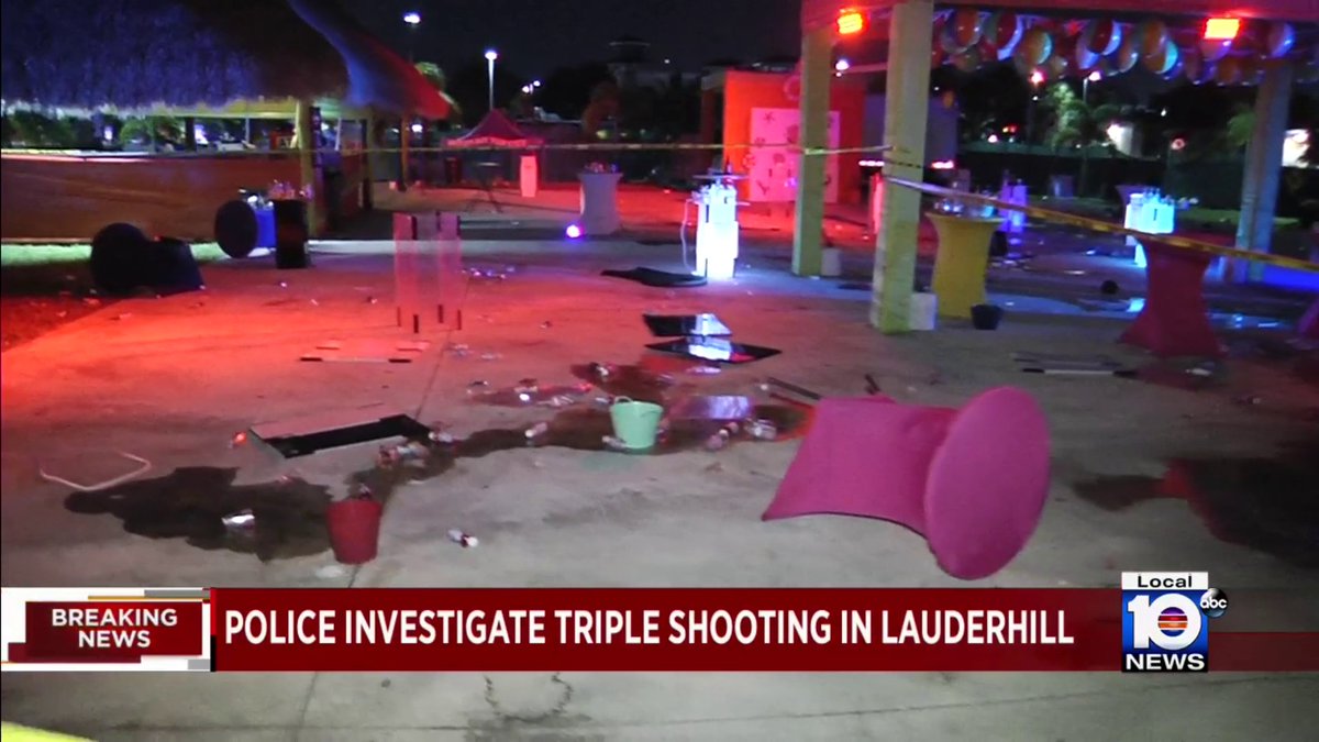 Police: 3 injured during shooting in Lauderhill
