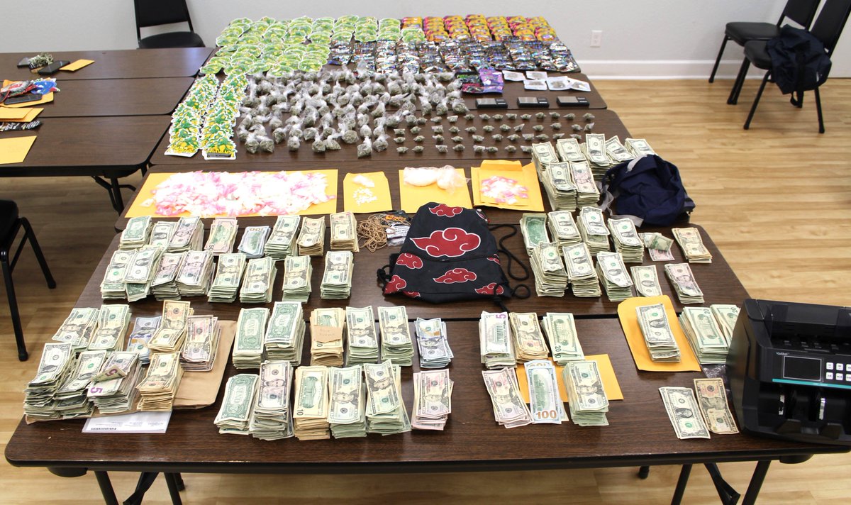Major drug bust in Fort Pierce: Over $52k and narcotics seized, two arrested