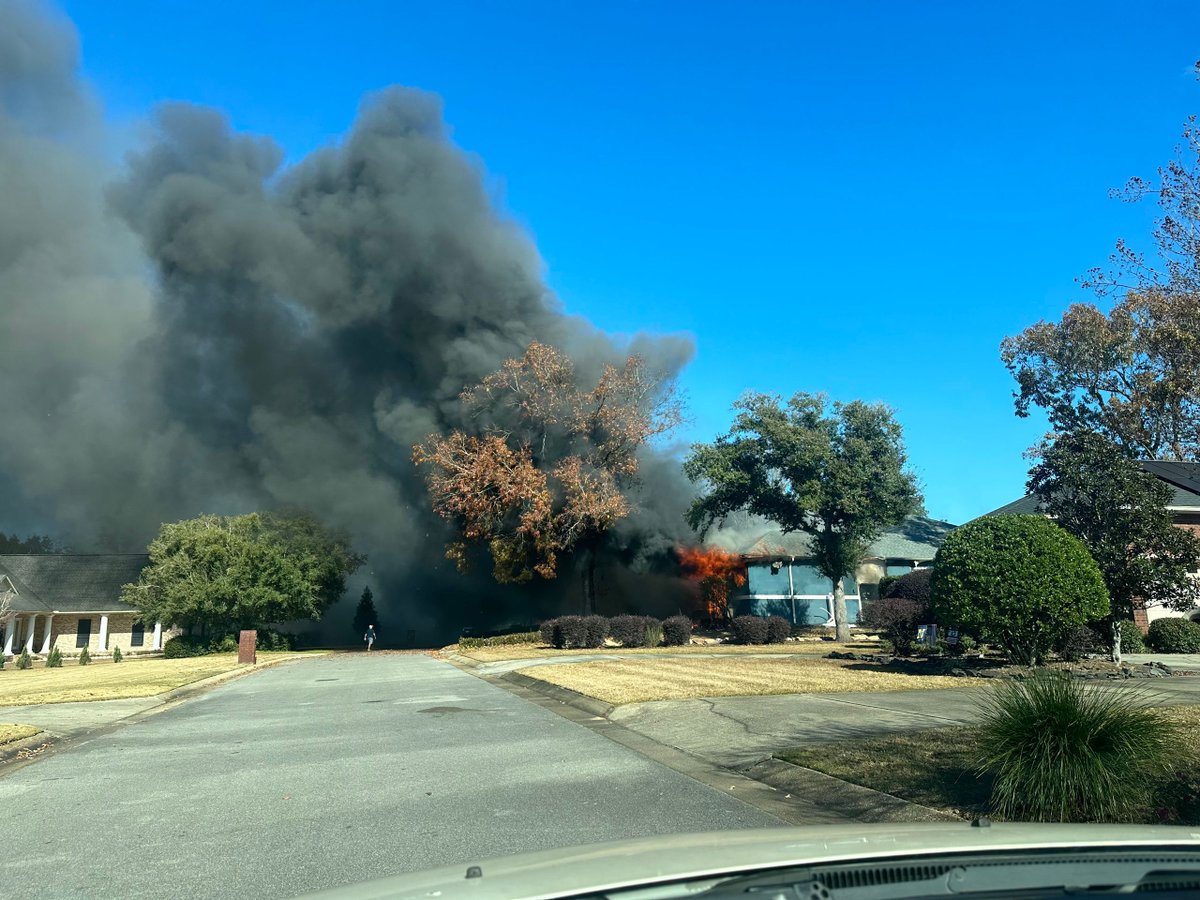 Multiple agencies responded to a house fire in a Pace Neighborhood this morning. Santa Rosa County officials say no injuries occurred during this fire, and crew members are still working to determine the cause.