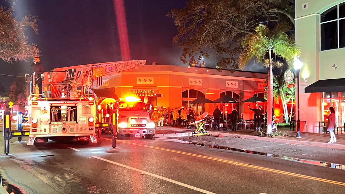 Fire reported at South Tampa restaurant