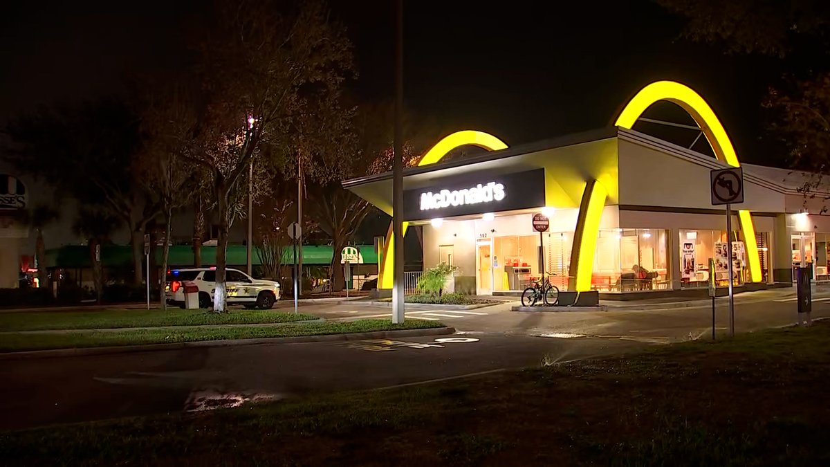 Person hospitalized after shooting at Brandon McDonald's