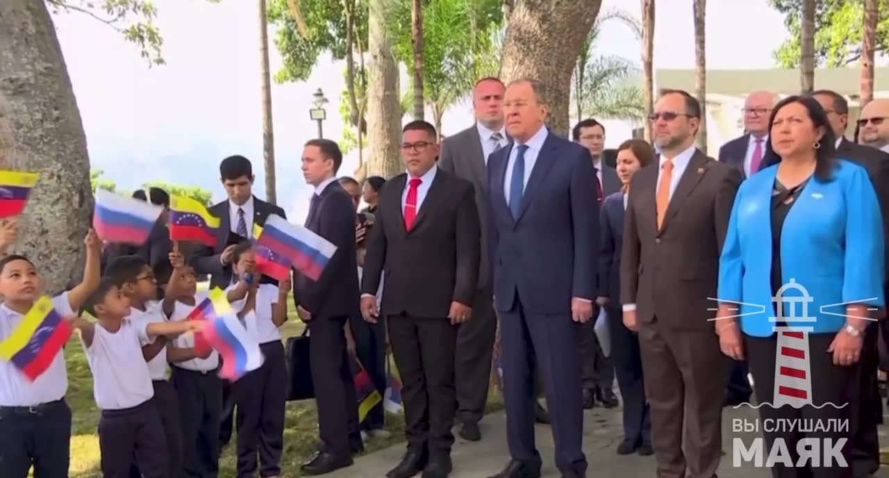 Russian Foreign Minister Lavrov has arrived in Caracas after visit to Havana