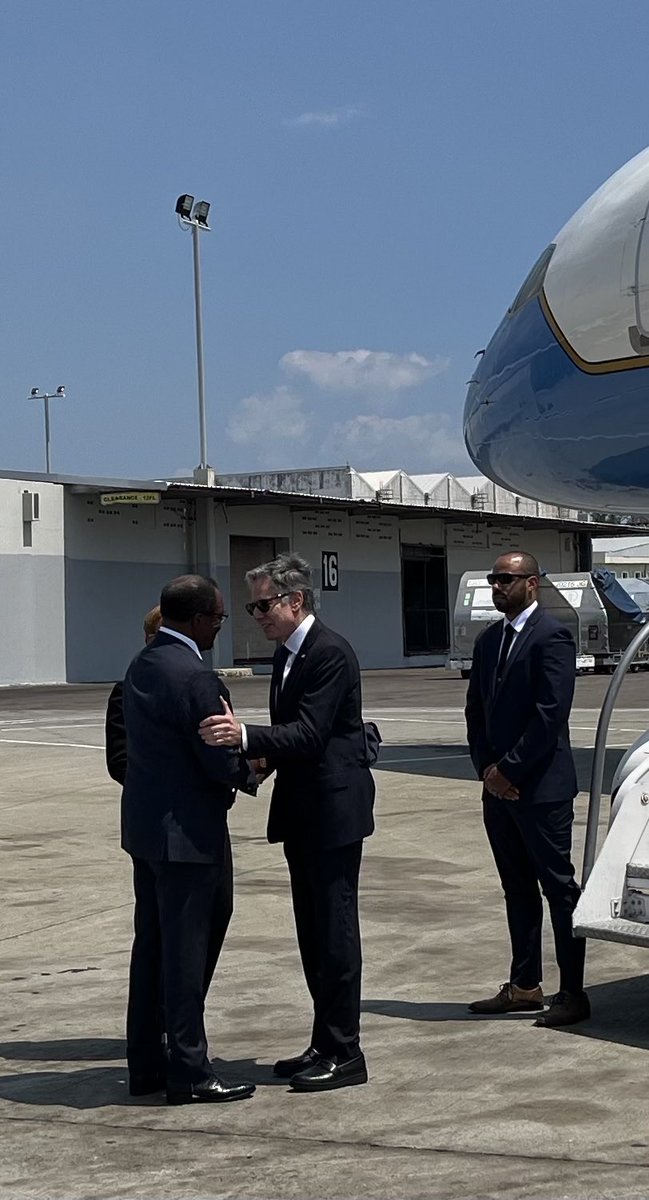 Blinken arrives in Jamaica for Haiti crisis talks