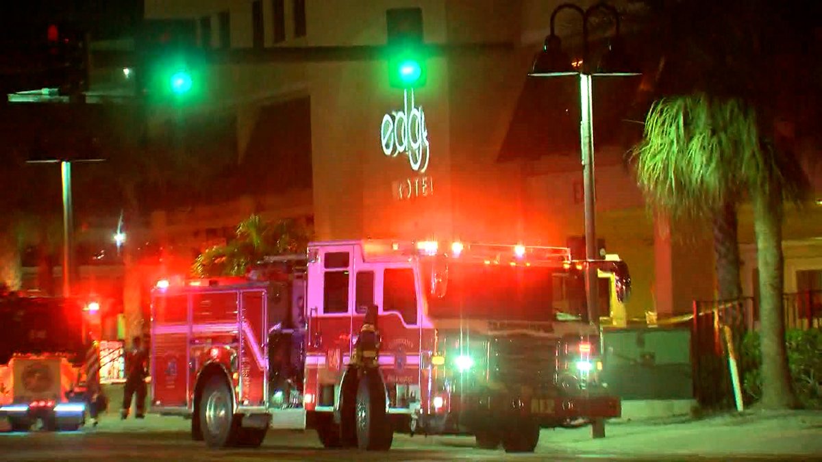 Body found inside burning car in Clearwater hotel parking garage
