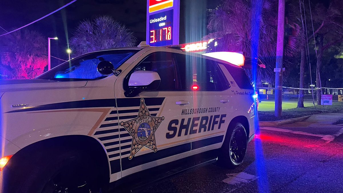 DEPUTY-INVOLVED SHOOTING: Suspect dead after brandishing firearm at Hillsborough deputy during traffic stop, FDLE says