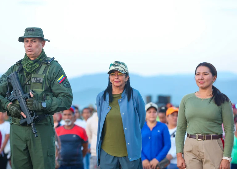 Delcy Rodríguez warns Guyana and Trinidad and Tobago against supporting U.S. destabilizing plans.