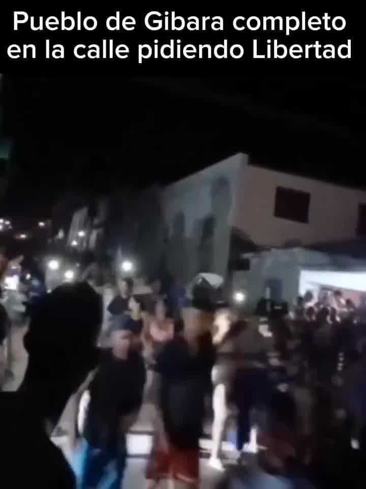 Mass protests in Holguín, Cuba, against the regime over the lack of electricity and the prolonged misery after 64 years of communism.