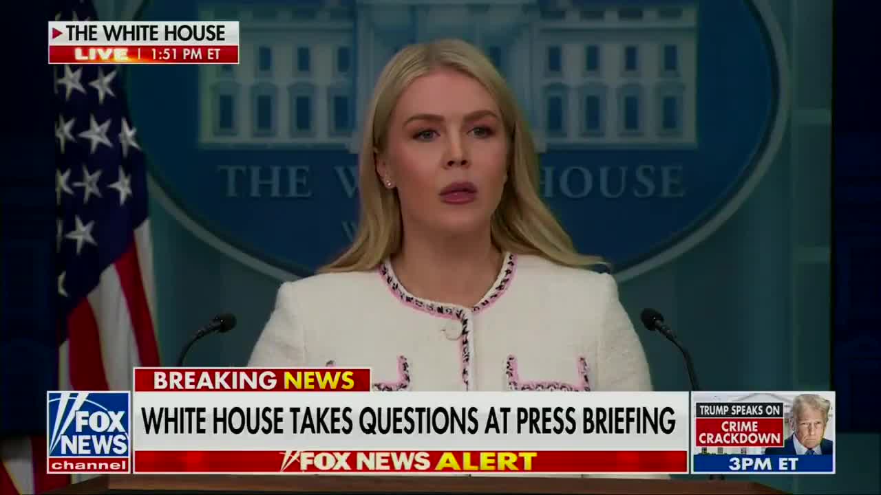 Leavitt: Ik denk niet dat de gestoorde leider van Colombia op dit moment de-escalatie toepast, en ik denk ook niet dat de president daar op dit moment echt in geïnteresseerd is.