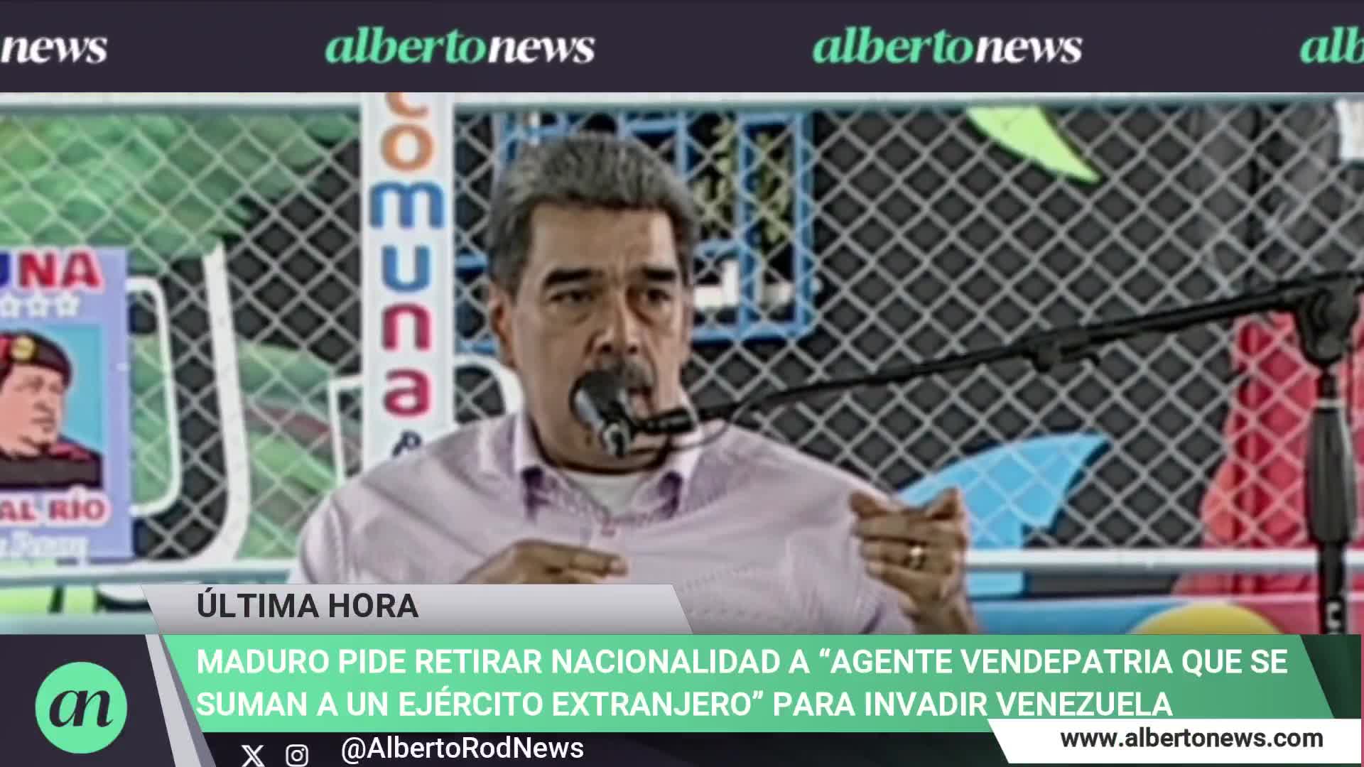 Maduro asks the Supreme Court to revoke the citizenship of all traitorous agents who join a foreign army to invade Venezuela. I did it the easy way.