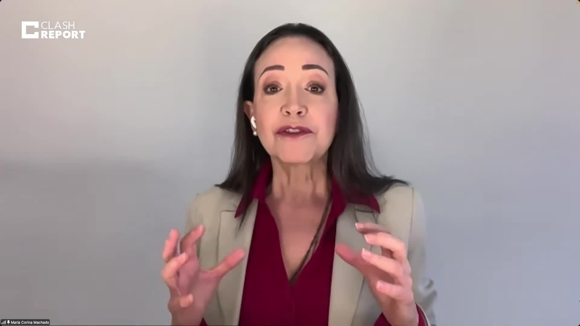 A líder da oposição venezuelana, María Corina Machado, afirmou: Irã, Rússia e China operam militarmente, tecnologicamente e por meio de inteligência na Venezuela — a apenas três horas da Flórida. Uma transição para a democracia desmantelaria essa presença e tornaria a Venezuela um forte aliado de segurança dos Estados Unidos.