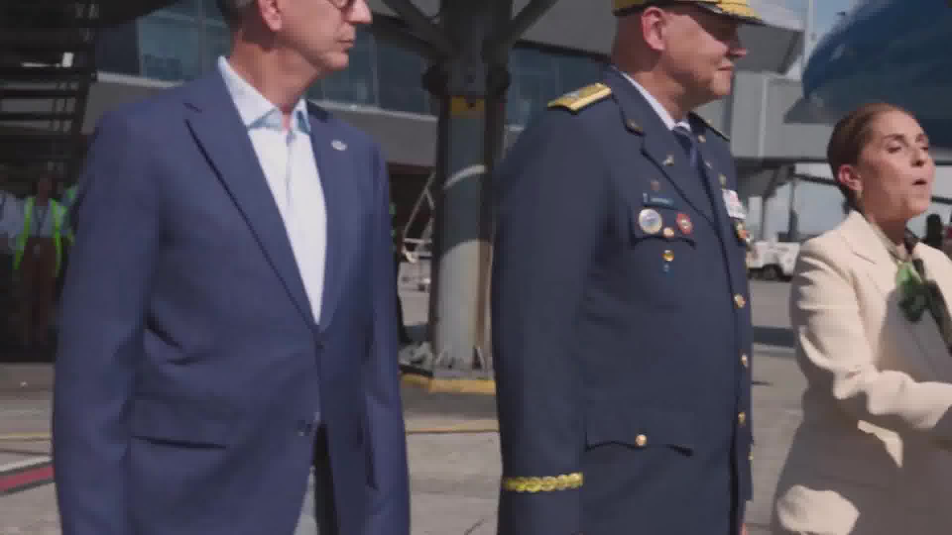 . @SecWar has arrived in the Dominican Republic to meet with senior leaders to discuss continued cooperation in countering narco-militants in the Americas