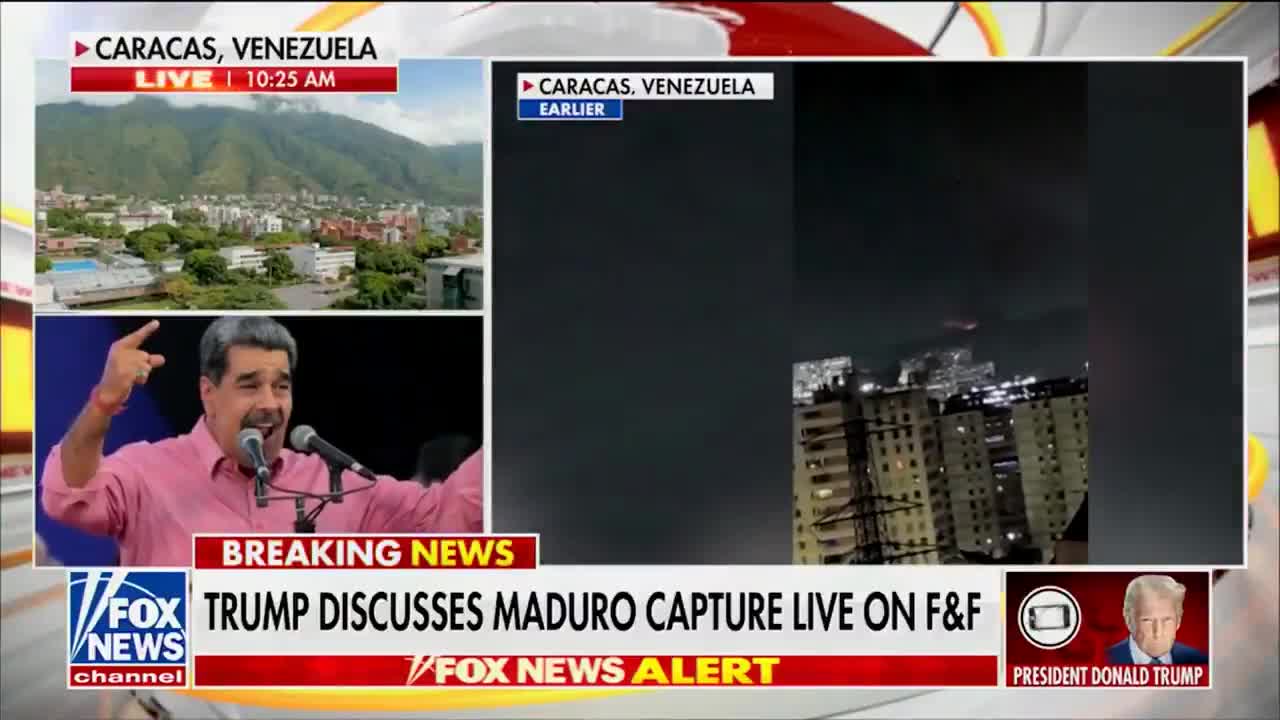 .@POTUS می‌گوید مادورو و همسرش ابتدا به ناو هواپیمابر یو اس اس ایوو جیما برده شدند: آنها سوار کشتی هستند و به سمت نیویورک خواهند رفت. آنها با هلیکوپتر و با پروازی خوب رفتند. مطمئنم که عاشقش شدند.