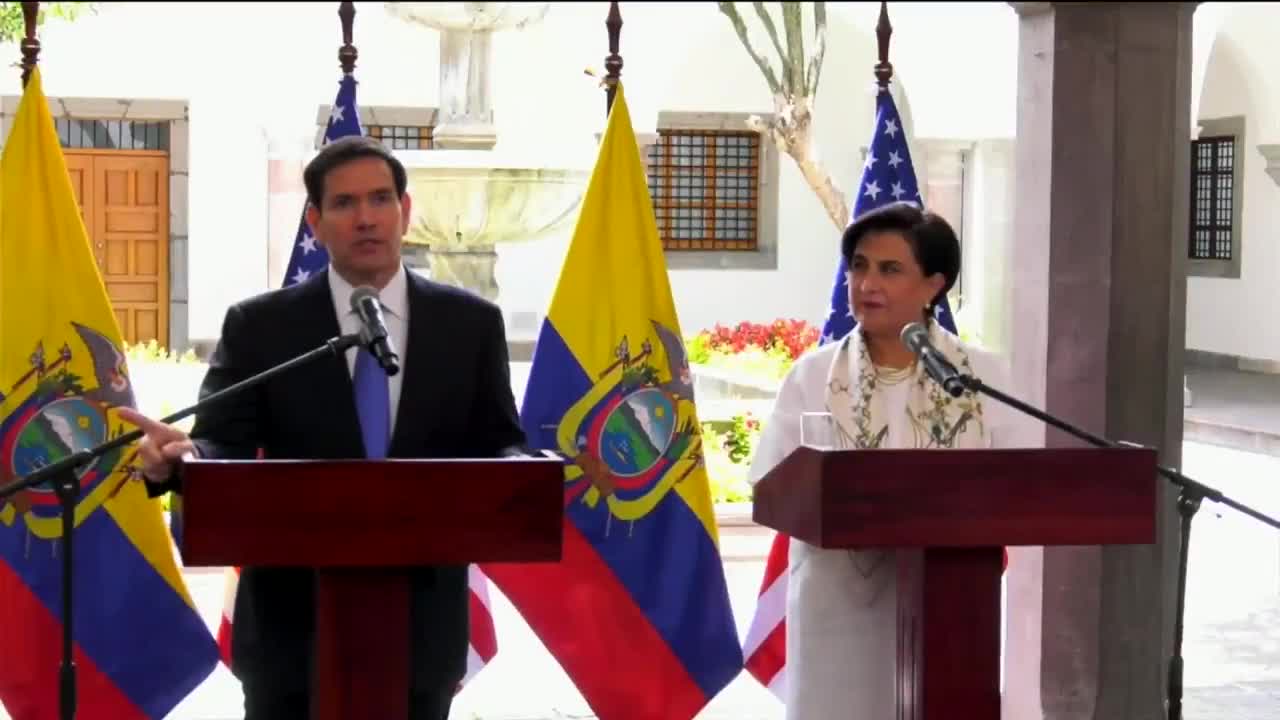 وزیر روبیو: من اهمیتی نمی‌دهم که سازمان ملل چه می‌گوید. سازمان ملل نمی‌داند آنها درباره چه چیزی صحبت می‌کنند.