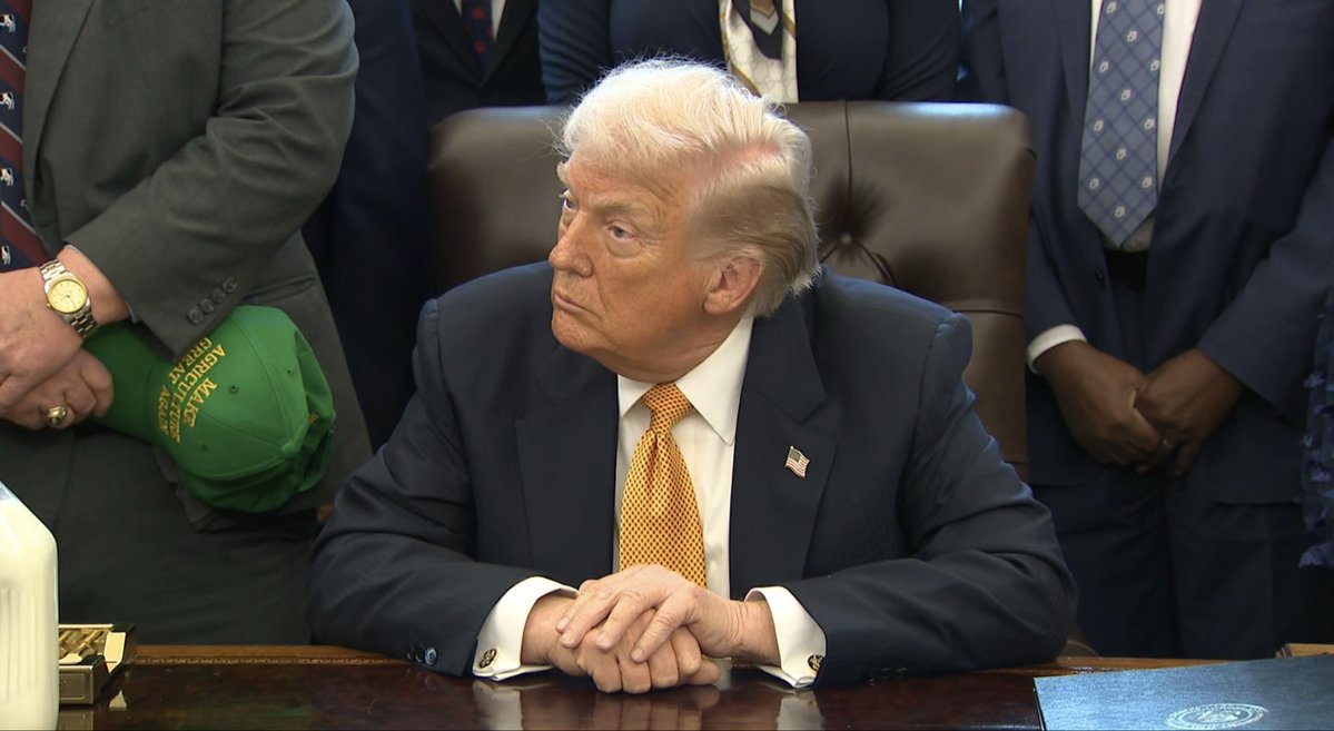 Trump: And another piece of information that I think is very important is the leaker has been found and is in jail right now, and that's the leaker on Venezuela. Very bad leaker. So there could be some others, and we'll let you know about that. We're hot on their trail. But the leaker has been found, and the leaker's in jail, and will probably be in jail for a long time. Let's see what happens.