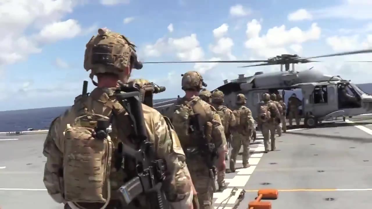 Pentagon: Overnight, U.S. forces conducted a right-of-visit, maritime interdiction and boarding of the Veronica III without incident in the INDOPACOM area of responsibility. The vessel tried to defy President Trump’s quarantine —hoping to slip away. We tracked it from the Caribbean to the Indian Ocean, closed the distance, and shut it down