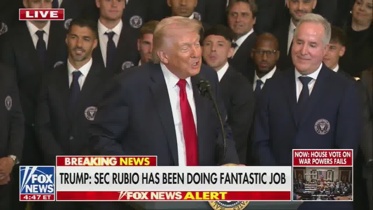 Trump says Cuba is next. He adds that they could do multiple countries at once but: if you watch countries that do them all too fast, bad things happen