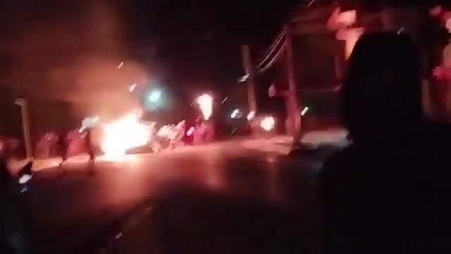 Protesters in Morón, Cuba set fire to a local Communist Party headquarters during demonstrations over worsening fuel shortages and widespread blackouts