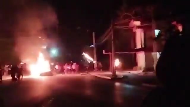 Protesters in Morón, Cuba set fire to a local Communist Party headquarters during demonstrations over worsening fuel shortages and widespread blackouts