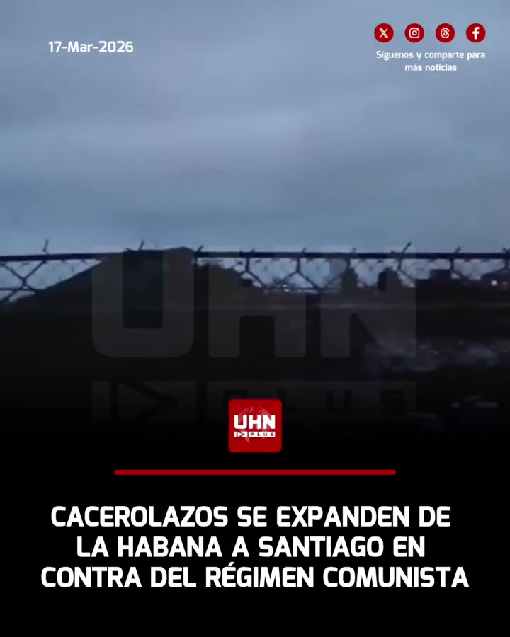 Pot-banging protests erupted in El Vedado (Havana) and also in Santiago de Cuba after prolonged power outages of more than 24 hours, with residents taking to the streets to protest the lack of basic services. Pressure in the streets is mounting as demonstrations multiply.