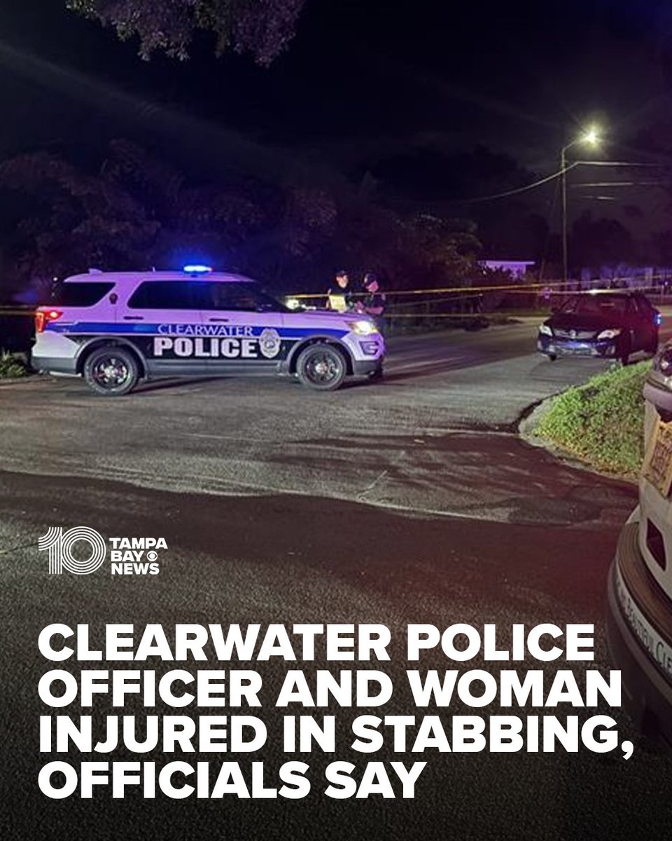 STABBING IN CLEARWATER: Police responded to a disturbance call   on Wood Drive.