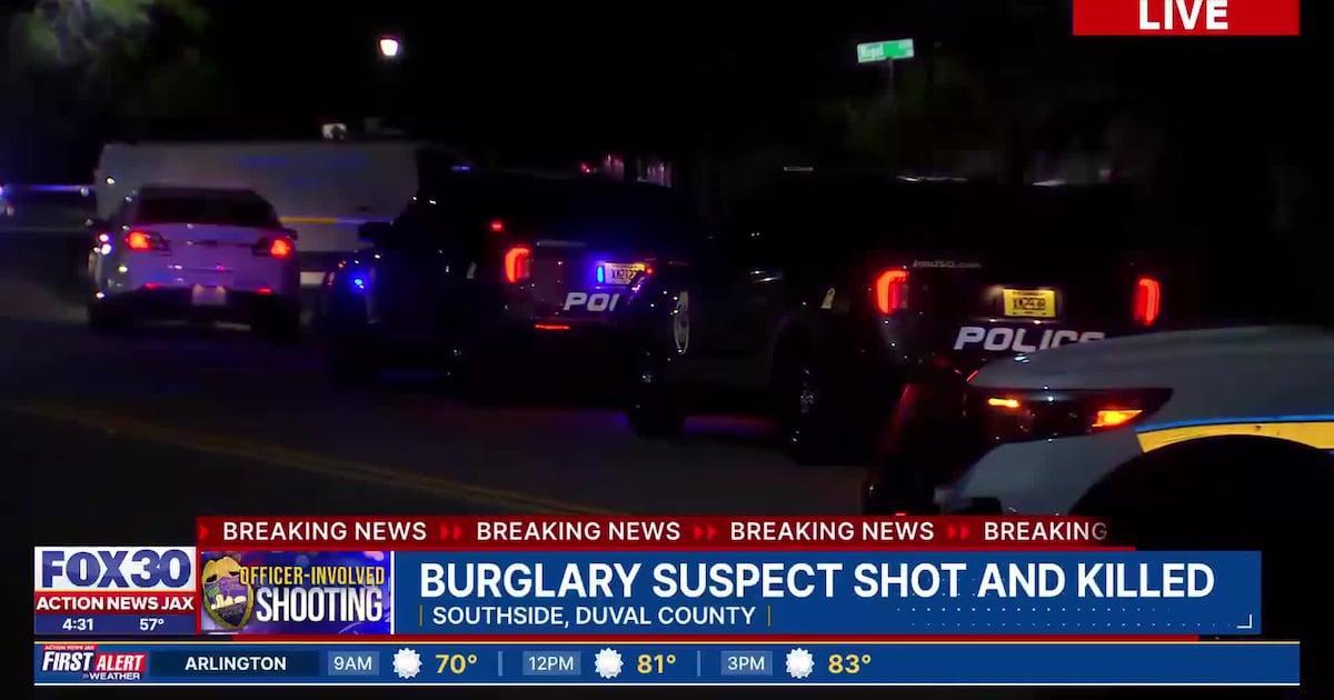 Jacksonville police shoot, kill man accused of kicking in doors at Southside homes
