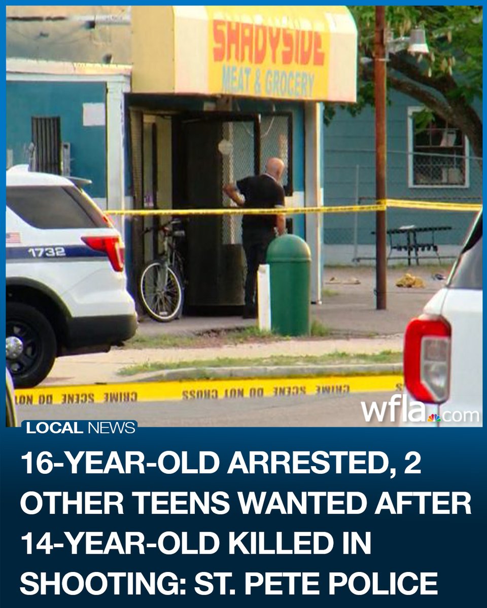 A 16-year-old boy was arrested overnight after a 14-year-old was killed in a shooting