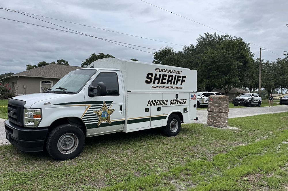 The Hillsborough County Sheriff’s Office is investigating after two people were found dead Wednesday