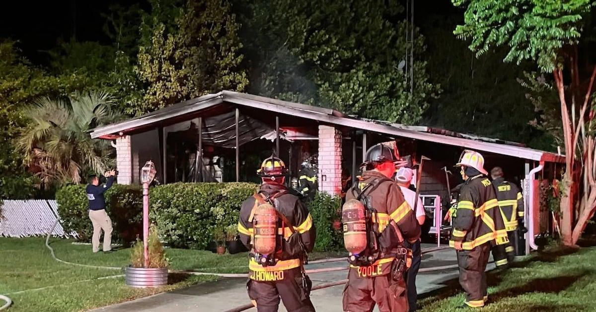 Man found dead after fire rips through Marion County home