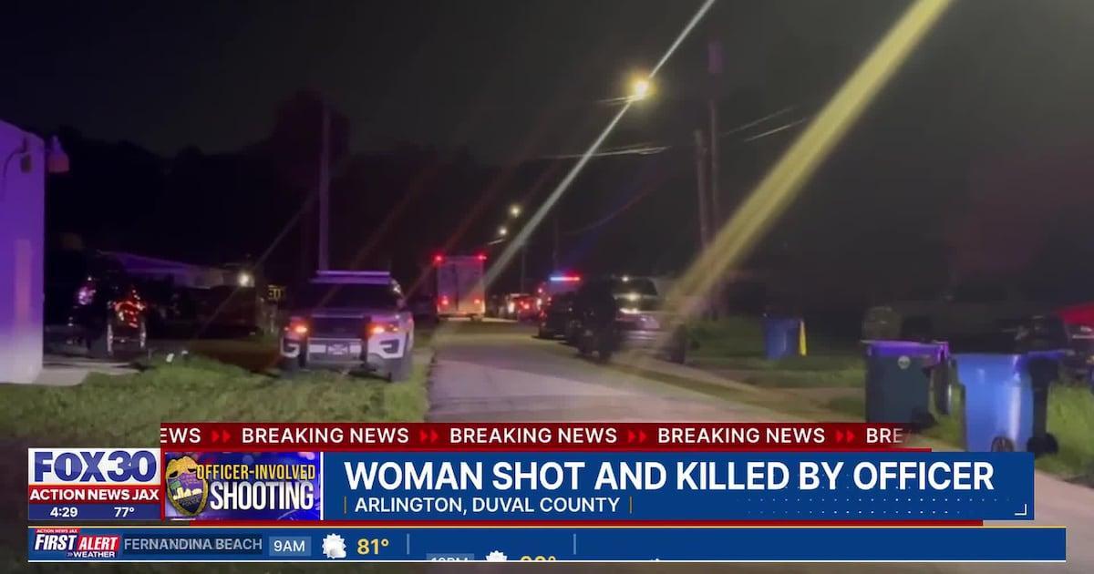Woman shot, killed by Jacksonville officer during domestic call, fight with boyfriend in Arlington